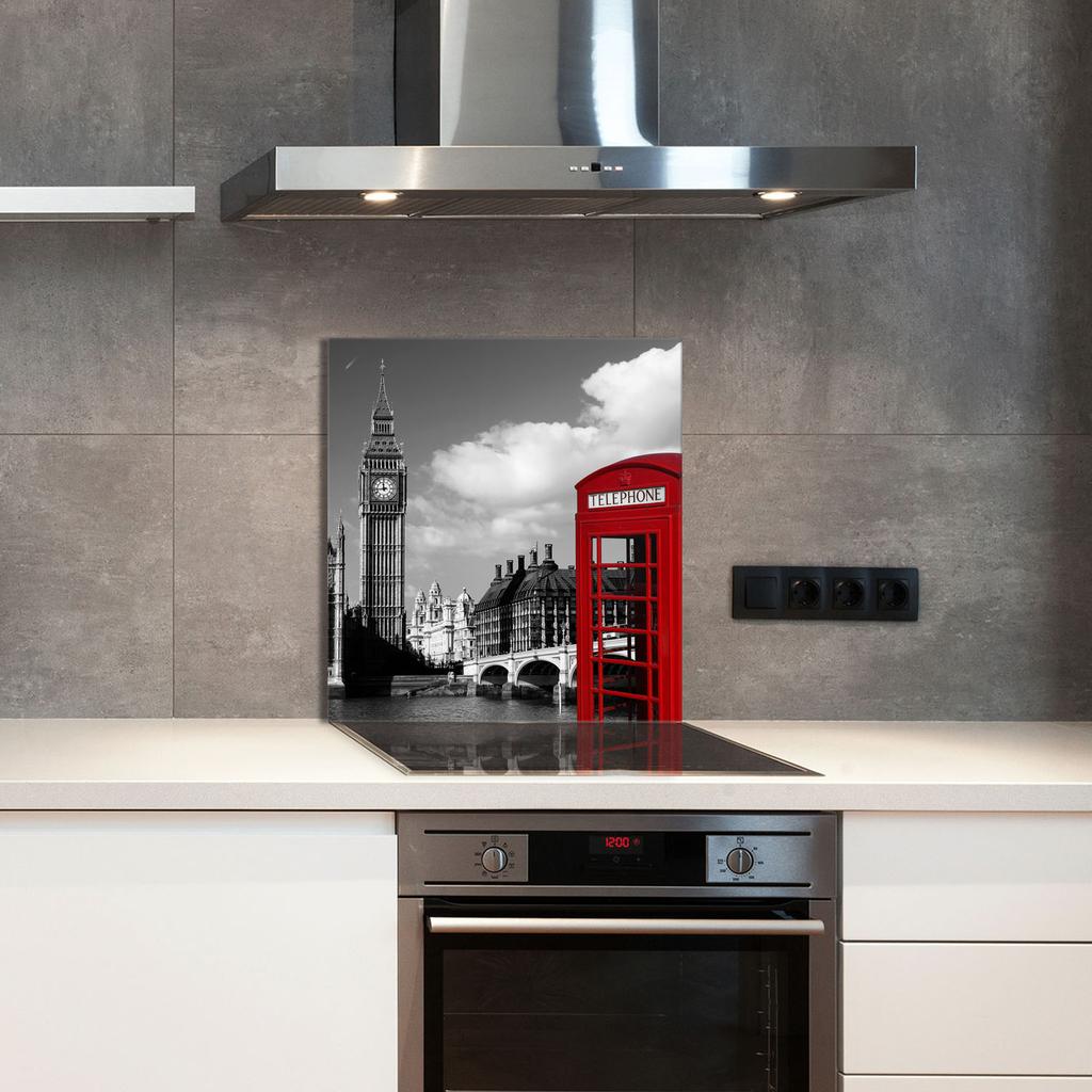 PANEL SZKLANY DO KUCHNI 60x65 Londyn
