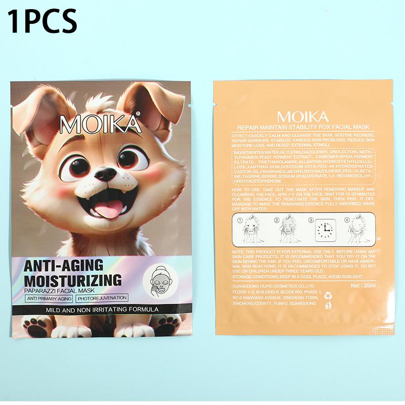 Moika Увлажняющая Папарацци Лицевая Лицевая Маска Увлажнение Лица Продукт по Уходу за Кожей 1pcs