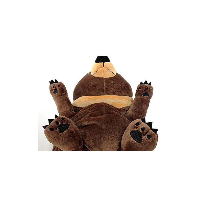 Shinada Global Mochi Serie Mochikuma Braun (M) 14 x 14 x 22cm Plüschtier Bär Tier MOKW-0230B