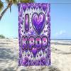 1 Stück K-Pop Strandtuch Ultra Saugfähig Coole Zimmer Deko Badehandtuch für Pools Schwimmen Outdoor Fitnessstudio Rosa Zimmer Deko Ästhetisch
