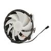 12cm CPU Cooler 3pin Interface Low Noise Strong Heat Dissipation Computer CPU Cooling Fan with RGB Lights
