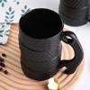 Ceramic Tyre Tire Coffee Mug Car Mug Morning Cup Juice Milk Mugs for Birthday Holiday Gifts Coffee Cups Wheel Coffee Mug Desk