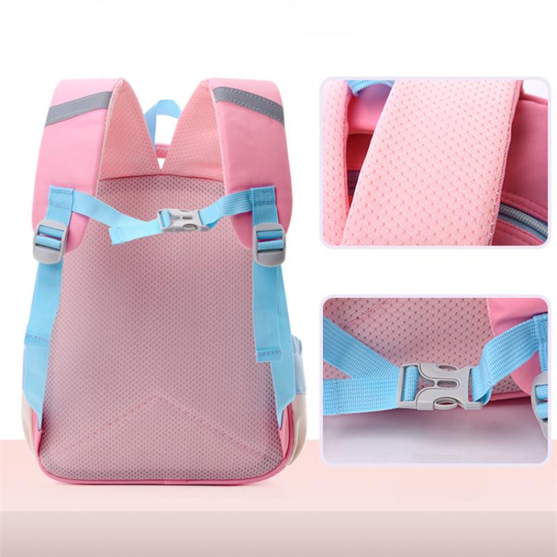 Schulranzen für Jungen und Mädchen, Kindergarten Grundschule Leicht Wasserdicht Multifunktional Große Kapazität für Rucksack