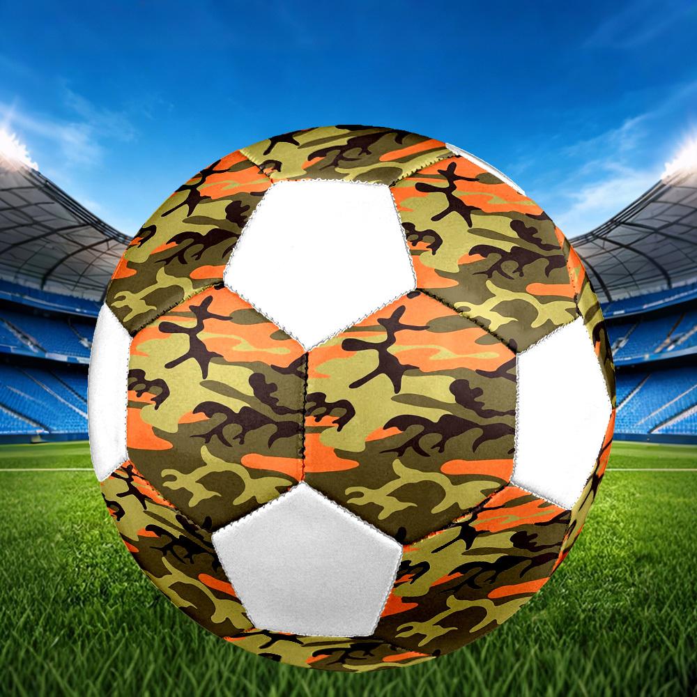 1pc Camouflage Lightweight PVC Training Soccer Ball, Size 5, Suitable for Indoor and Outdoor TrainingGift y6037