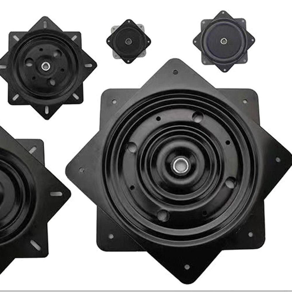 360° Rotation Bar Stools Swivel Plate Sturdy Easy Installation Steel Swivel Platform Universal Flat Boat Seat Mount Bracket