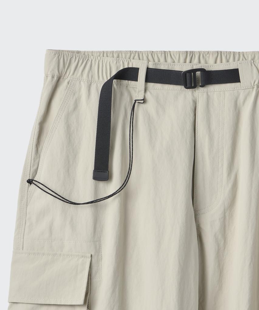 MUSINSA STANDARD [City Leisure] Belted Multi-Pocket Cargo Pants [Dusty Cream]