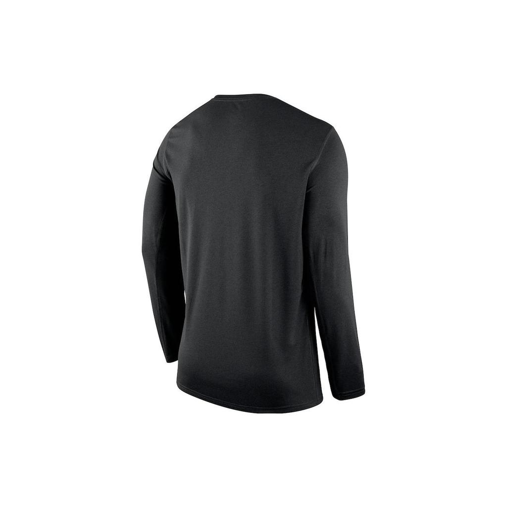 Nike New York Knicks Captain Long-Sleeve Quick-Dry Shooting Shirt Men Tops Black DR6532-010
