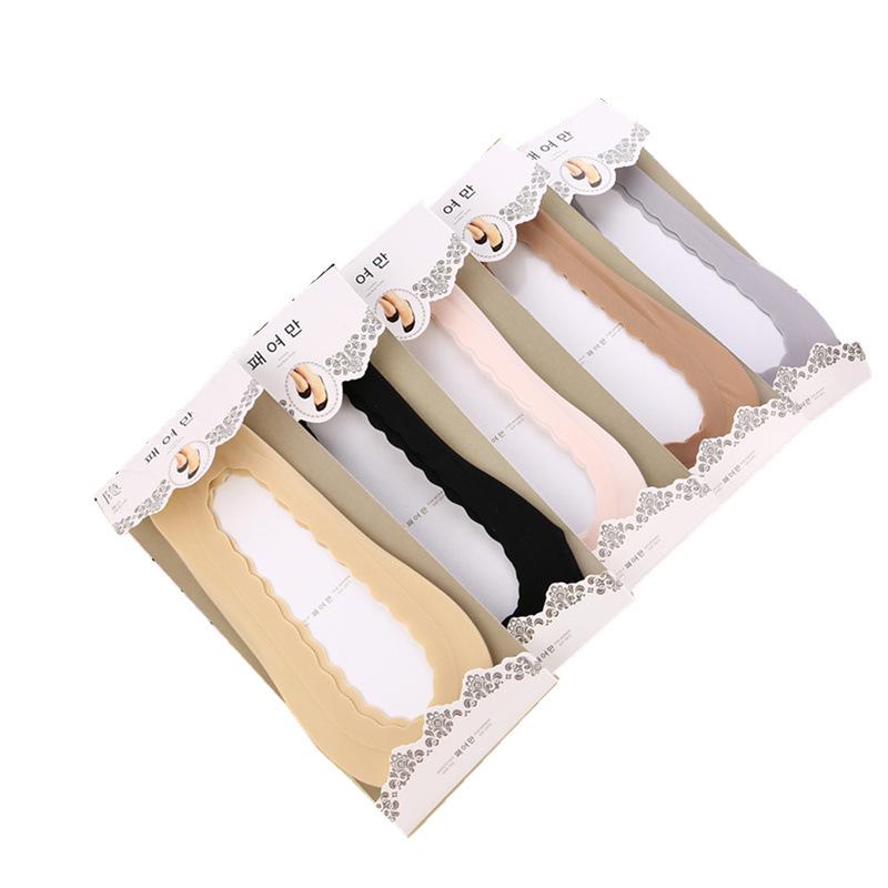 Women's Anti-Slip Seamless Ice Silk Low-Cut Boat Socks