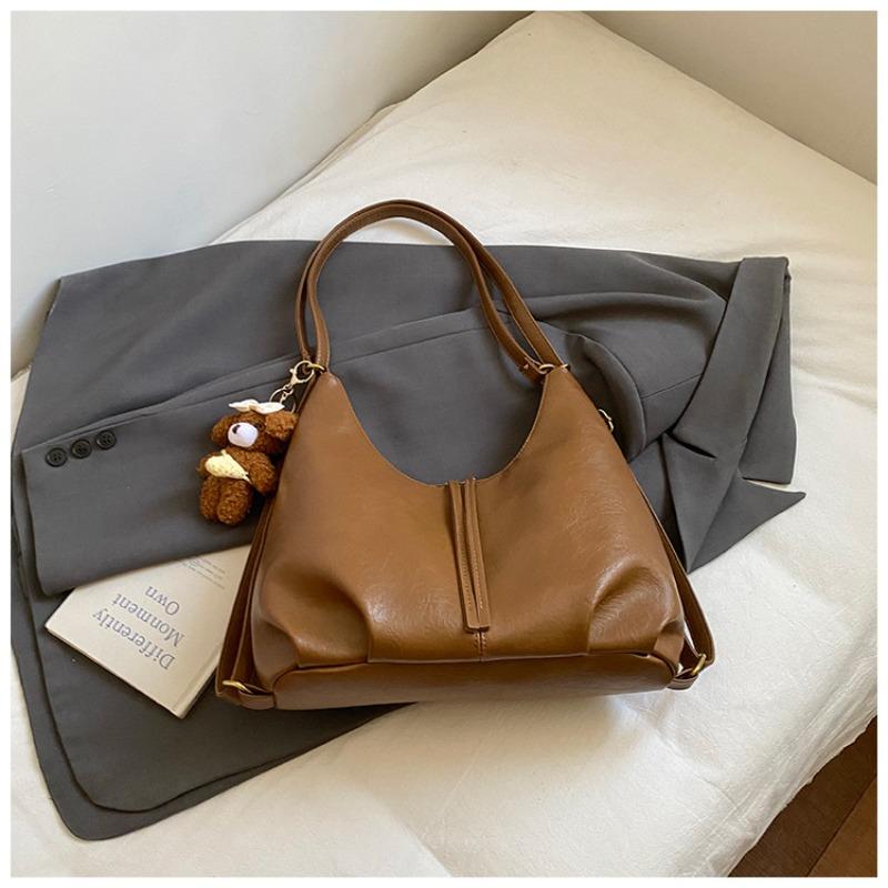 Multi-back fatot bag casual retro large-capacity women's new commuter simple single shoulder popular messenger bag