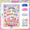 Cartoon Birthday Party Set: Squeeze Toy Decorations, Plates, Cups, Napkins, Tablecloth, Flags