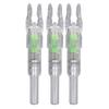 3PCS Nocks Iluminados para Flechas Iluminação Automática 6.2mm Diâmetro Interno Eixo de Arqueria Cauda de Flecha Luminosa para Exterior