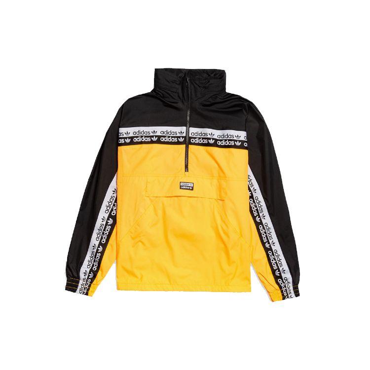 adidas Originals R.Y.V. BLKD Track Top Black/Flash Orange EK4335 XS