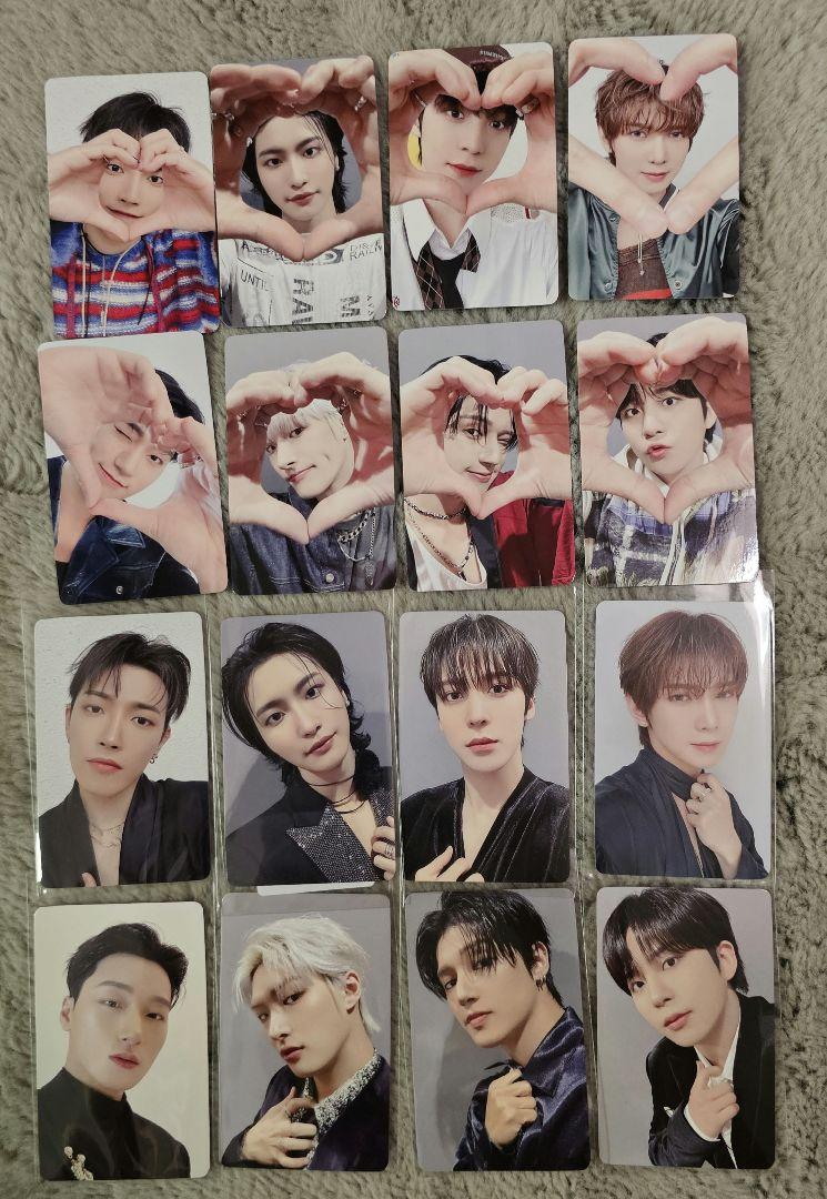 

[USED] FC limited ATEEZ Birthday 8 types bonus trading card set of 16