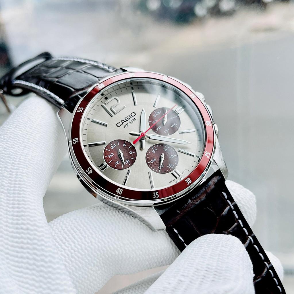 ZEGAREK MĘSKI CASIO MTP-1374L-7A1V (zd064c) + BOX