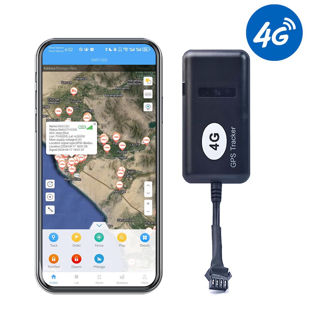 2G/4G Car GPS Locator GT02 - No Charge Needed, Beidou DAGPS Tracking System