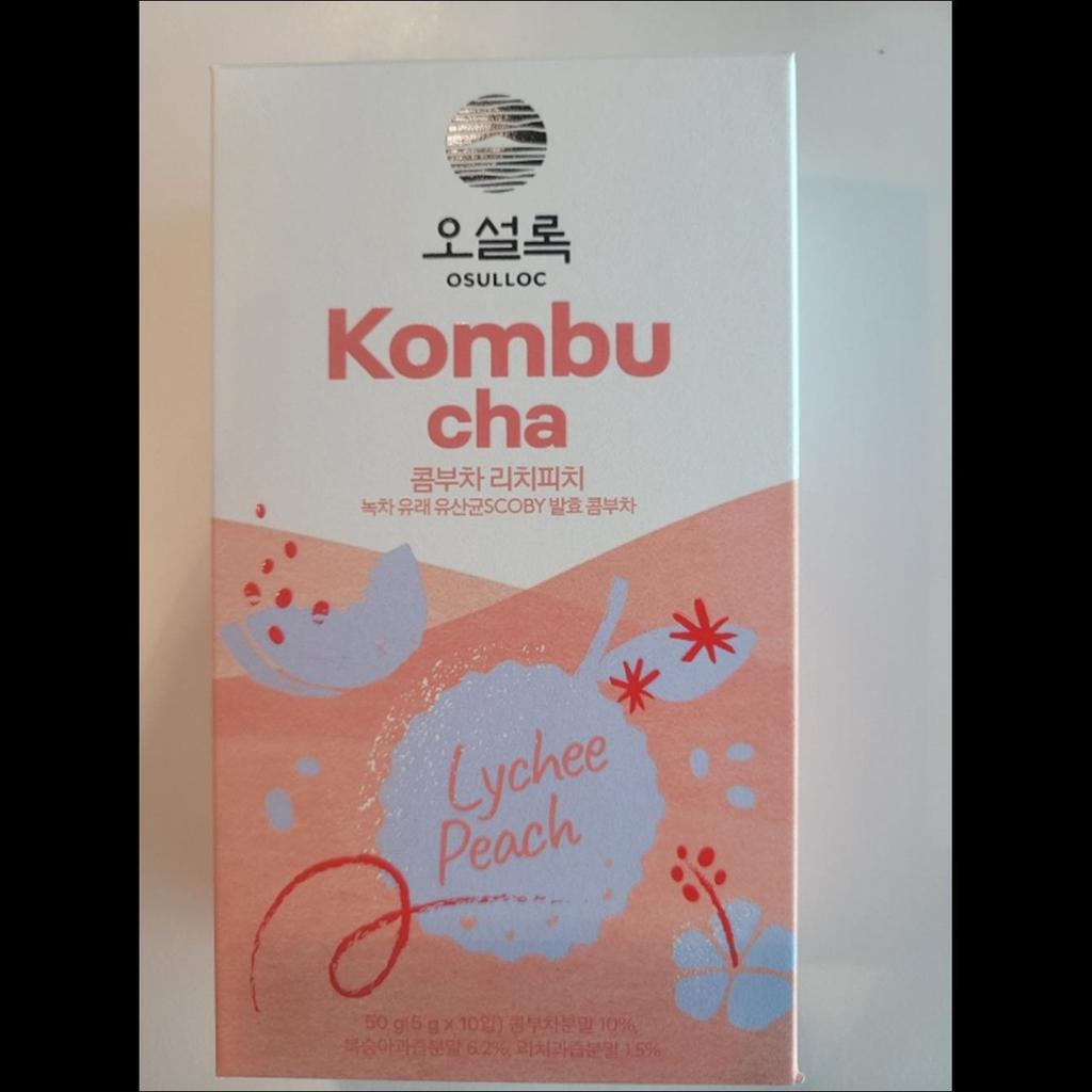 OSULLOC Kombucha Rich Peach Tea