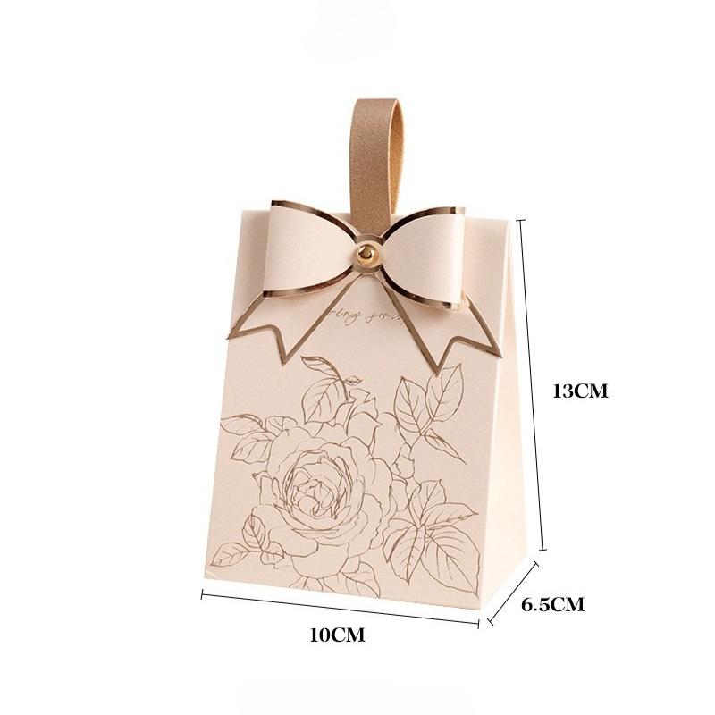 10Pcs Gift Bags, Candy Box Wedding Favors, Small Jewelry Packaging Bags, Kitchen Organizer Sack Set