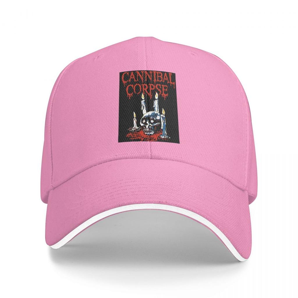 Cannibal Corpse Death Metal Band Baseball Caps Snapback Baseball Hats Breathable Casual Casquette Outdoor Unisex