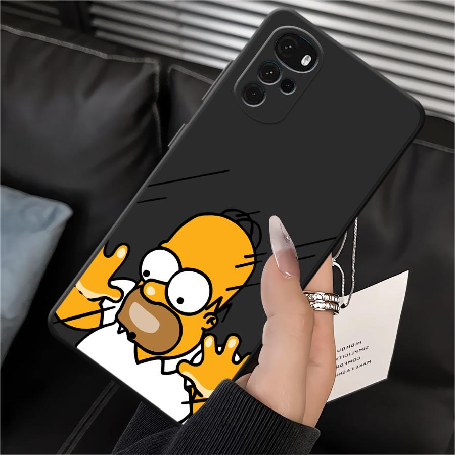 

Case for Motorola Moto G53 G30 G60s Edge 20 Pro 30 Lite G32 G71 G50 G22 Edge40 G51 G73 G52 Phone Cover Fun S-simpsons Motorola Moto G22