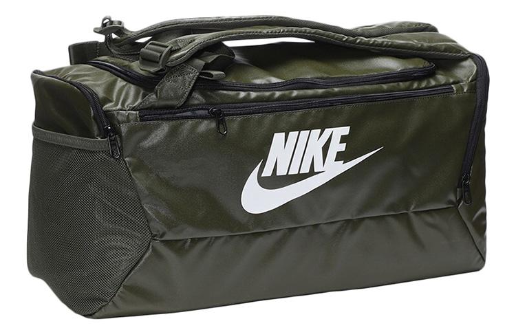 Nike Polyester Sports Bag, Travel Bag, Gym Bag Regular Unisex Khaki Green CK0929-247