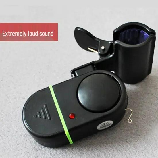 Waterproof Electronic Fishing Rod Alarm with Auto Bite Sensor