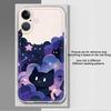 Cartoon Cat Soft Phone Cover Case for iPhone 17 Pro Max XS Max XR 14 Plus 11 16 15 Air 12 Mini 7 8 13 Pro