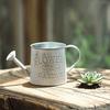 Vintage Metal Watering Can Distressed Watering Can with Long Spout Small Watering Pot for Indoor Outdoor Gardening