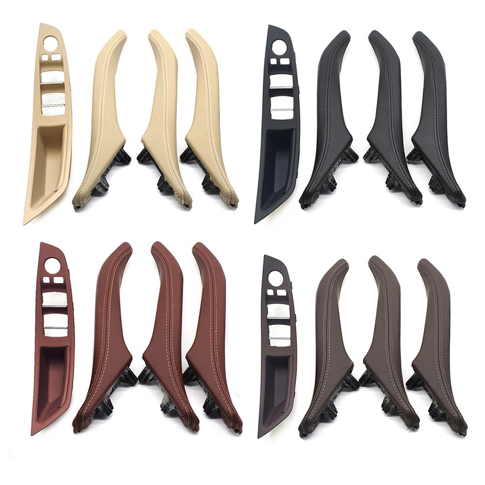 

LHD Interior Car Armest Cover Panel Door Handle Assembly 4PCS Set For BMW 5 Series F10 F11 523i 525i 528i 530i 535i