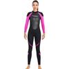3mm Full Body Wetsuit Men Women Long Sleeve Neoprene Diving Suit Snorkeling Surfing Swimming Warmth
