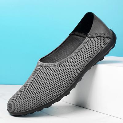 Nieuwe Retro Schoenen Heren Loafers Lichtgewicht Wandelen Ademend Zomer Comfortabele Casual Schoenen Heren Sneakers Grote Maat 35-50 Lage Top Flats