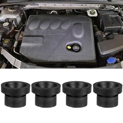 4X guminis variklio dangčio tarpiklis buferio tvirtinimo įvorės kamštis, skirtas Ford Focus 2 MK2 Galaxy CS Max Mondeo Mk4 4 variklio gaubtų tarpikliai