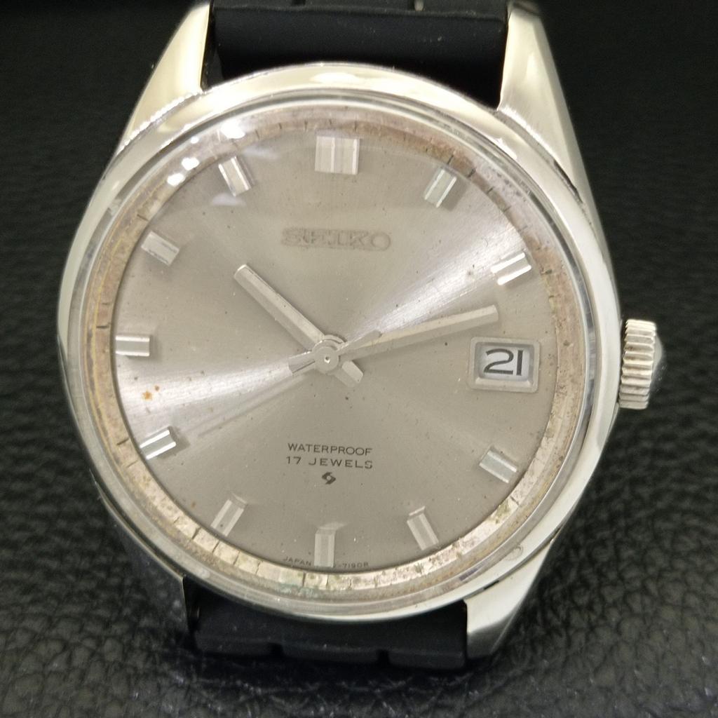 SEIKO AUTOMATIC JAPAN 6602B MENS VINTAGE ORIGINAL DIAL WATCH a702311-5 R124-a702311