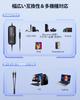 YPBDAN Gaming PS5 Noise Cancelling with Wired Gaming Deep LED Controller Stereo Headphones for FPS Compatible with Nintendo Xbox and Smartphones