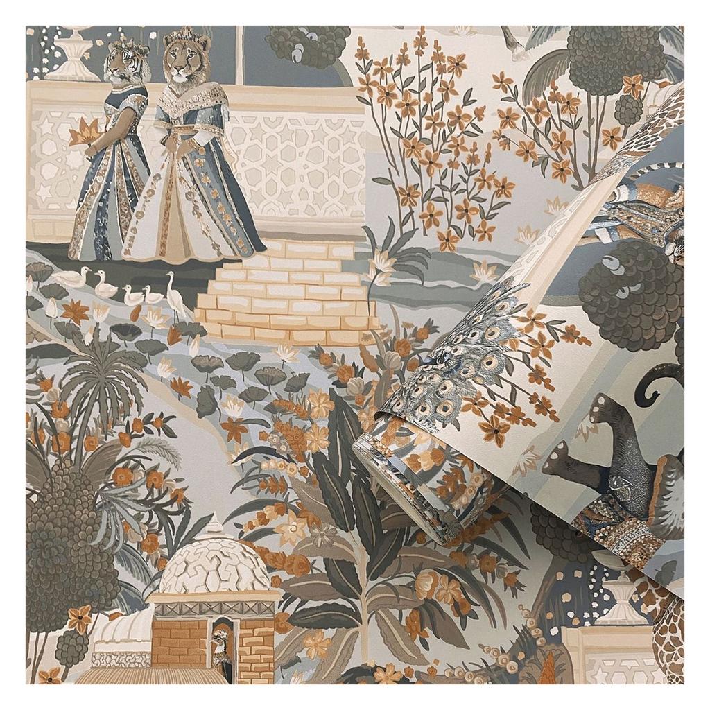 Holden DÃ©cor Eastern Horizons Animal Palace Wallpaper