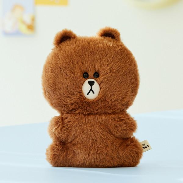 

Коричневая кукла Line Friends