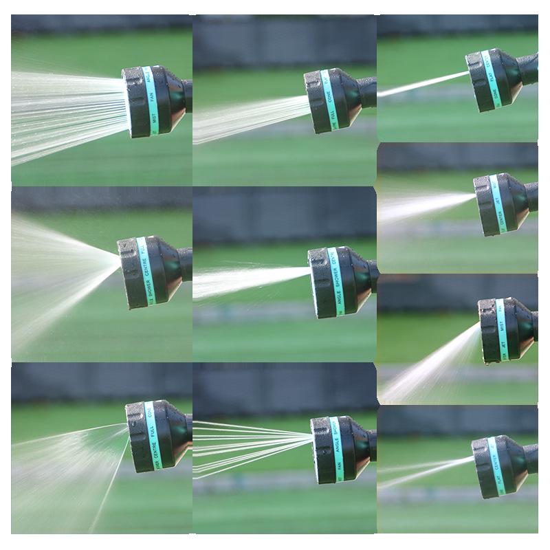 Midsummer 2200D TPE Retractable Magic Hose for Car Wash and Garden Watering with Spray Gun