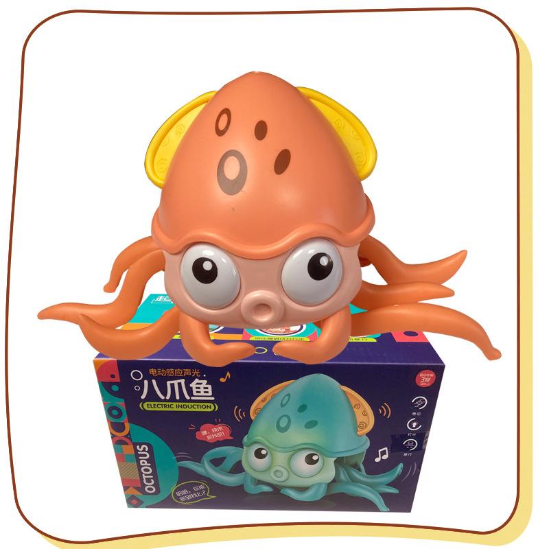 Electric Induction Crab Douyin Automatic Escape To Avoid Obstacles Induction Crab Light Music Electric Toy