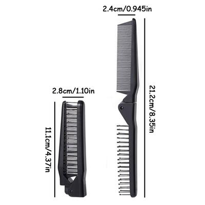 1PC Compact Portable Mini Brush For Hair Mini Travel Size Foldable Pocket Comb Hairstyling Travel Brush