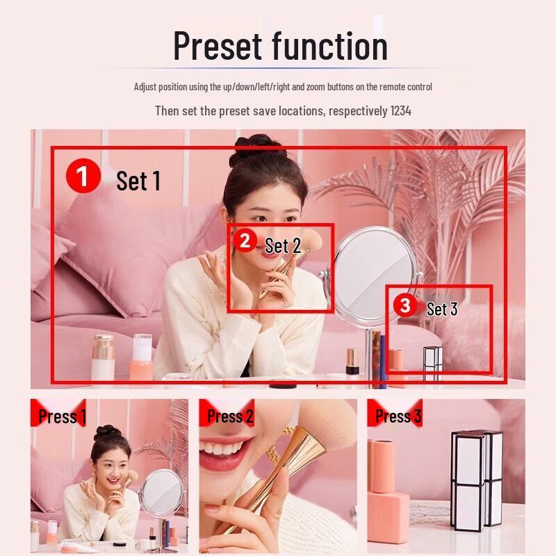 HIKVISION U138RZ 4K 20x Zoom PTZ Live Stream Camera