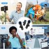New Wireless Lavalier Microphone Portable Audio Video Recording Mini Mic for iPhone Android Live Broadcast Gaming Phone Mic