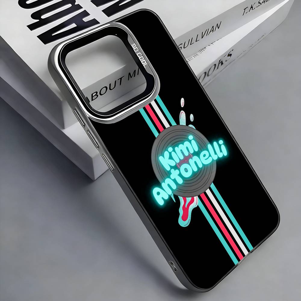

Driver K-Kimi A-Antonelli Phone Case For iPhone 17,16,15,14,13,12,11 Plus,Pro Max,Colored Silver Phone Case iPhone11PROMAX