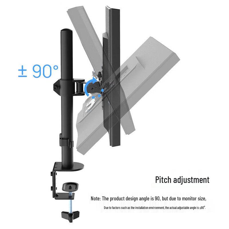 Ollymurs Single Arm Desk Clamp Monitor Stand