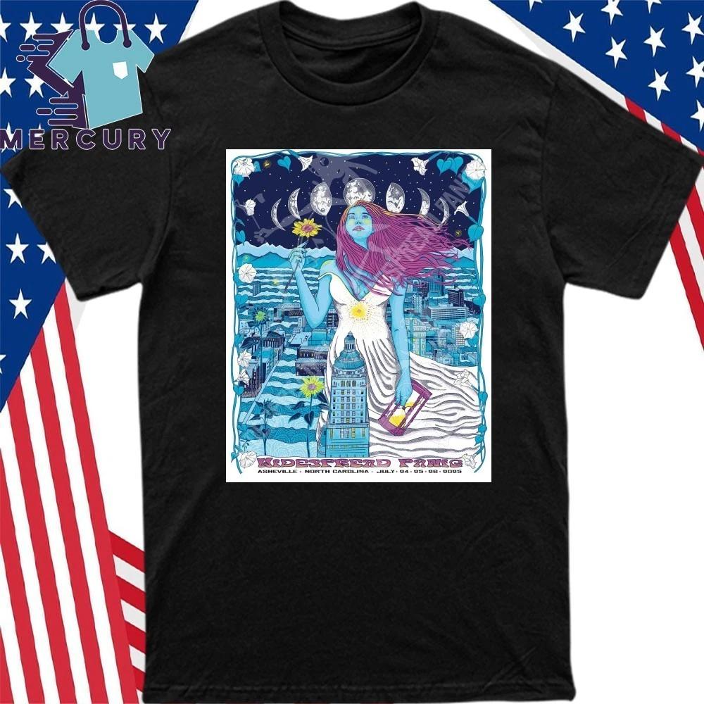 Widespread Panic Asheville, NC July 24-25, 2025 Poster Shirt XL