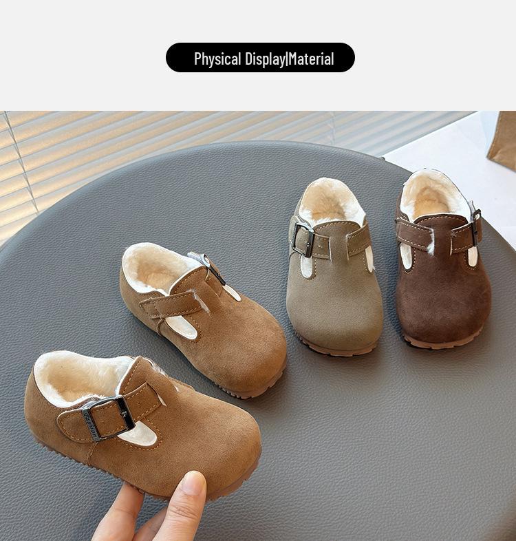 Dětské zimní boty Birkenstock Kids' Plus Velvet - 2025 Teplé chlupaté zateplené boty pro dívky
