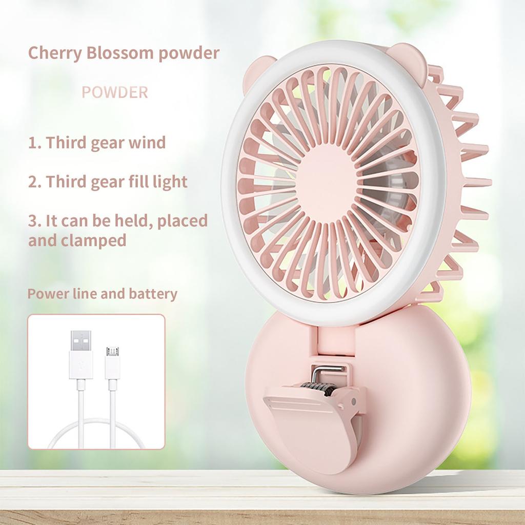 USB Table Desk Personal Fan Rabbit Handheld Electric Fan Mini Portable USB Charging for Office Dormitory Travel for Home Office Table Color : Green, Size : One Size USB Table Desk Personal Fan Rabbit Handheld Electric Fan Mini Portable USB Charging for Office Dormitory Travel for Home Office Table Color : Green, Size : One Size