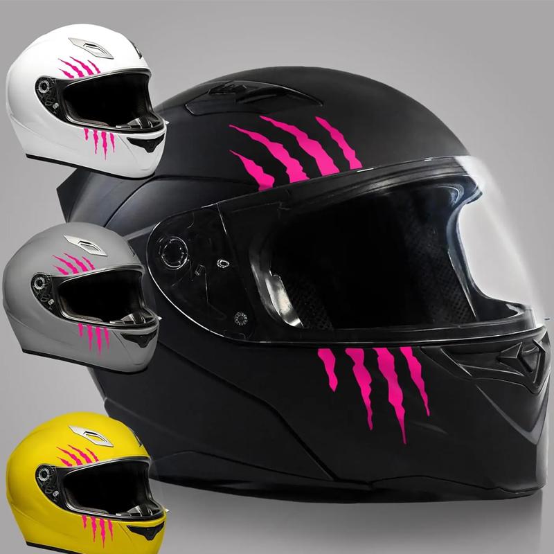 Monster Claw Scratch Racing Helmet Stickers Waterproof Motorcycle Fuel Tank Scooter Body Vinyl Decals Refit Durable Decoration
