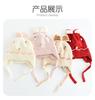 Winter Children's Hats, Girls' Outdoor Sun Shading and Windproof Woolen Hats, Baby Knitted Bow Ear Protection Hats