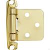 10 Count of Semi Concealed Cabinet Door Hinges Cold Rolled Steel Installation Accessories