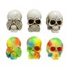 Skull-Shaped Aromatherapy Ornament Halloween Decor Car Accessory Ghost Festival Colorful Skull-Shaped Aromatherapy Decor Small Gift
