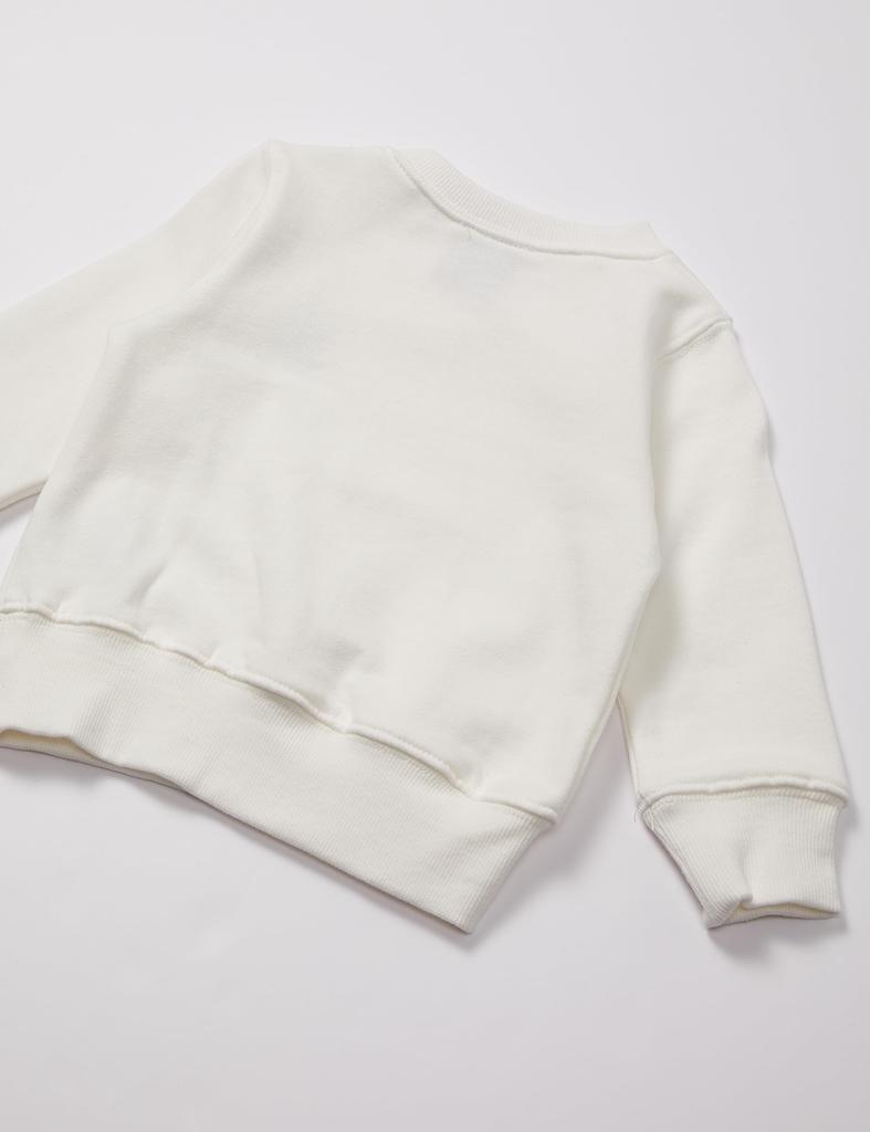 Moletom Champion Logo Básico Tamanho 90 Ponto Único, Bebê, Off-White,